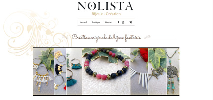 nolista bijoux création