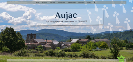 Site de la Mairie d'Aujac