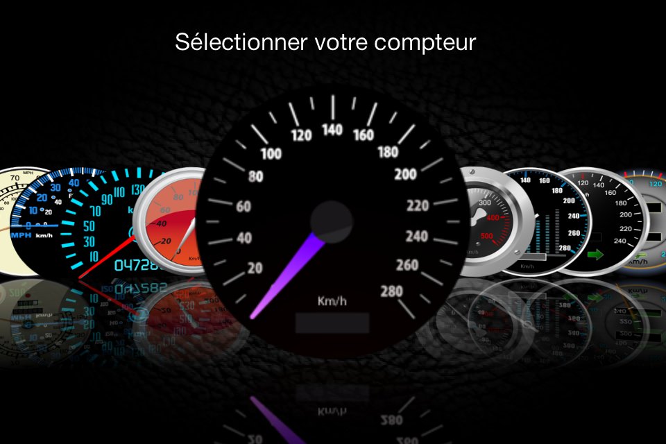 Speed II - Compteur de Vitesse pour Iphone / Ipad - WEB DREAM