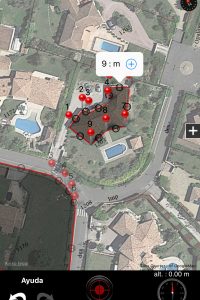 A2+ Aplicación Iphone / Ipad para la medición de la superficie, perímetro y Distancia.