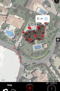 A2+ Iphone / IPad Application for Surface Measurement, Perimeter and Distance.