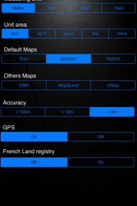 A2+ Iphone / IPad Application for Surface Measurement, Perimeter and Distance.