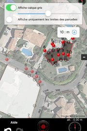 A2 Application pour la mesure de surface terrestre.